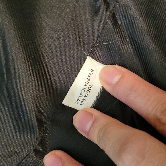 Extra Small Romy Purple Wool Coat - Picture 4 of 6